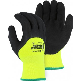 3399KLY Majestic® Emporer Penguin® Winter Lined Nylon Gloves with Latex Palm Coating